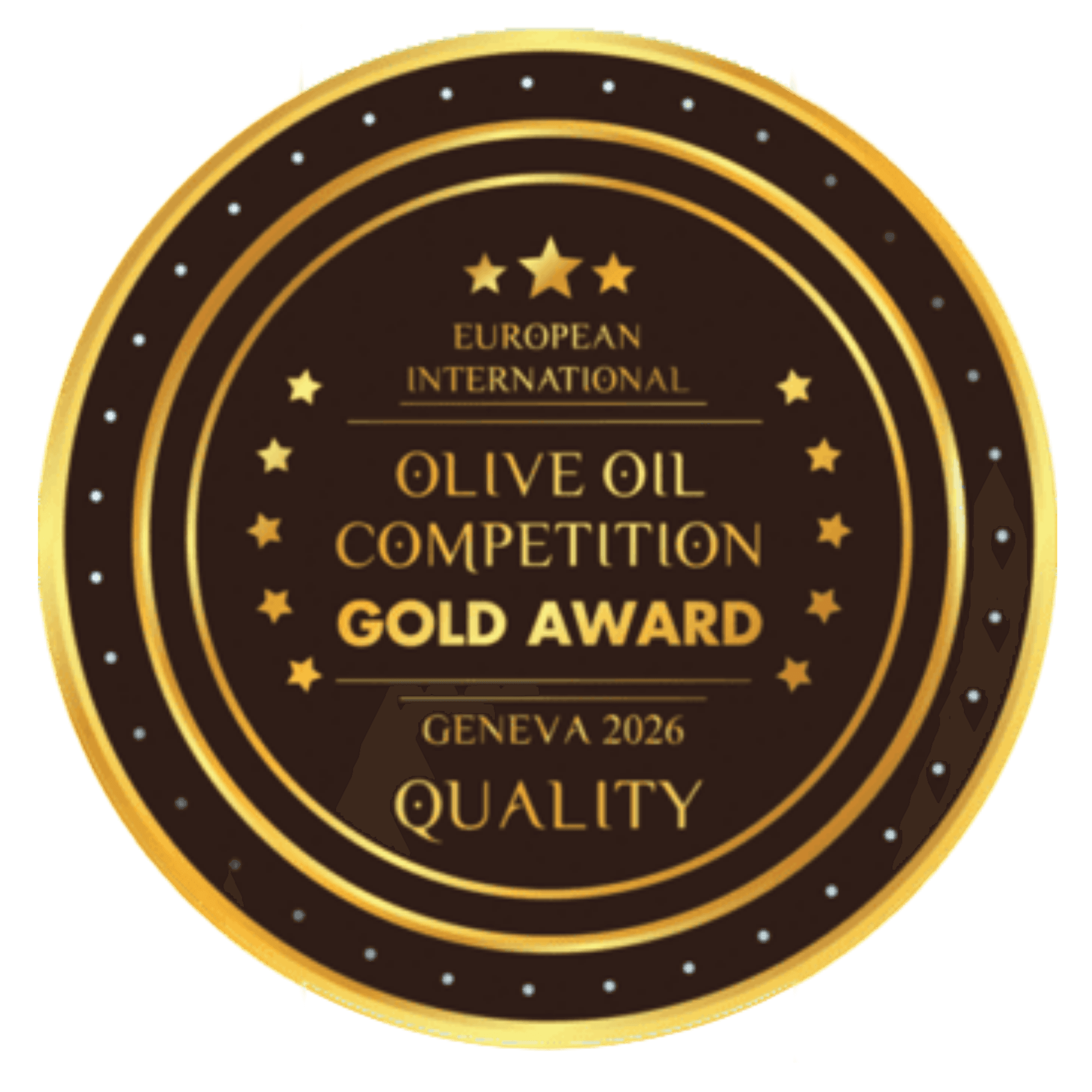 European International Olive Oil Competition Geneva 2026 Gold Award for Packaging - Cartaea