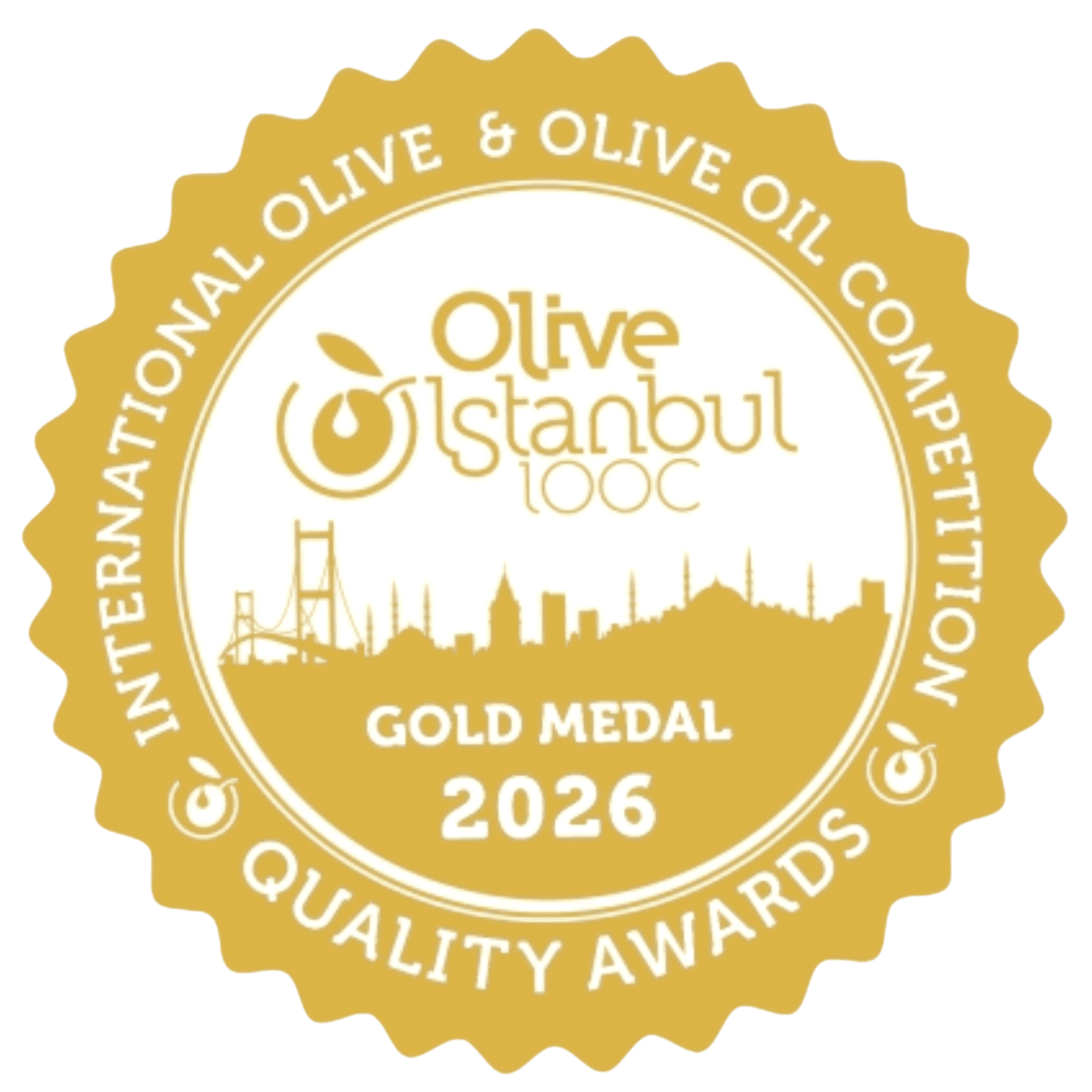 Olive Istanbul International Olive Oil Competition 2026 Gold Medal - Cartaea