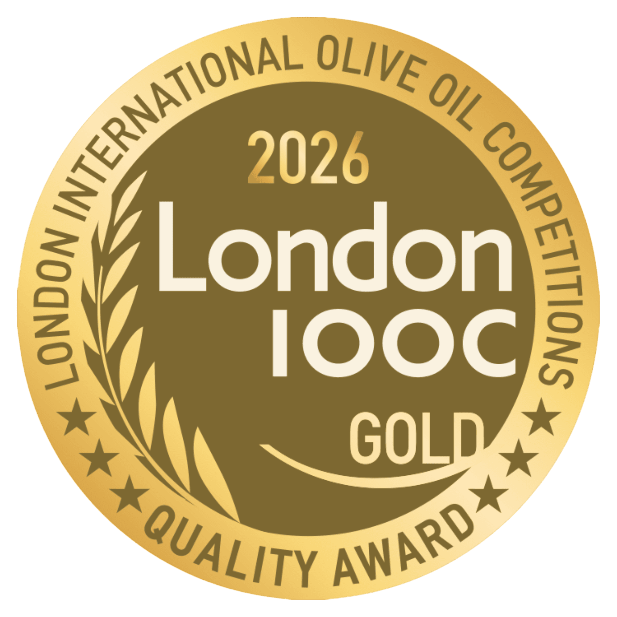 London International Olive Oil Competitions 2026 Gold award - Cartaea